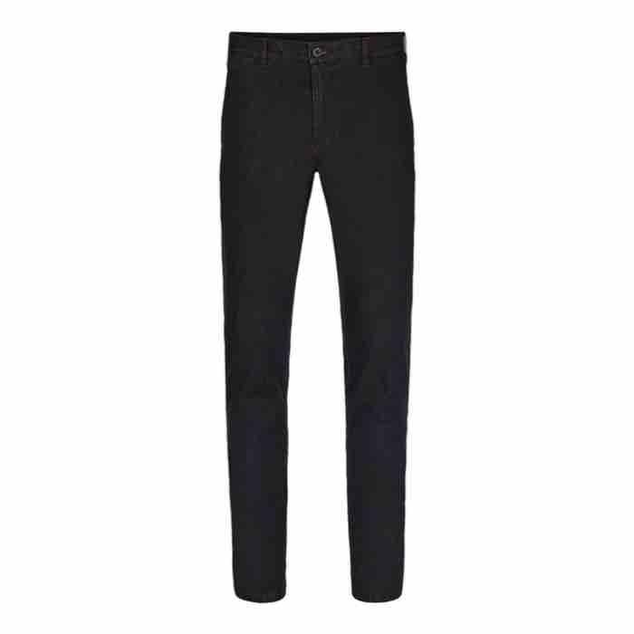 Moderne Stålgrå Super Stretch Denim Bukser til Mænd