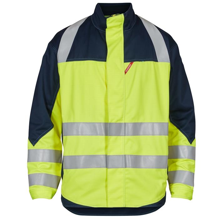 Fe Engel Safety+ Jakke EN 20471 - Gul Marine 4xl
