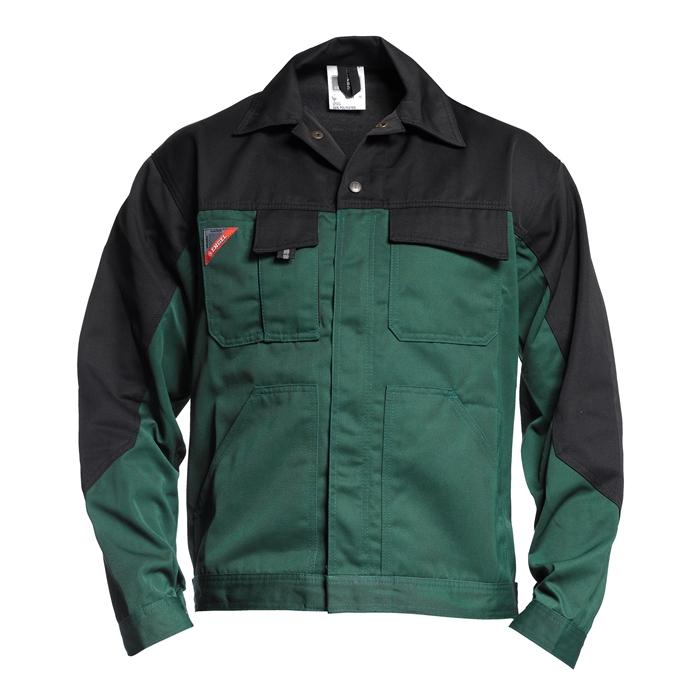 Fe Engel Arbejdsjakke – Trendy Grøn og Sort Design