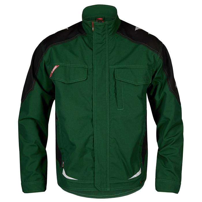 Fe Engel Galaxy Arbejdsjakke - Grøn og Sort på tilbud!