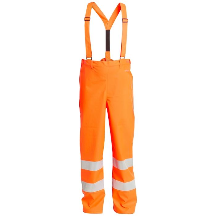 Fe Engel 20471 Regnbuks i Orange - Sikkerhedsarbejdsbukser