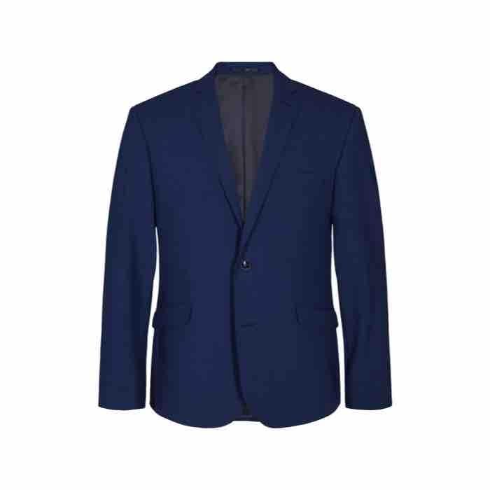 Indigo Blazer Modern Fit - Stilfuld Kort Blazer til Mænd