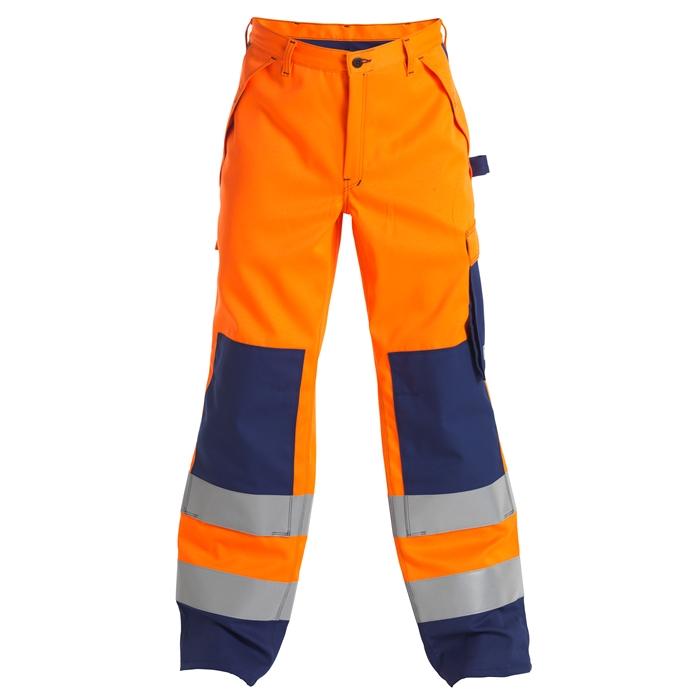 Fe Engel Safety+ Arbejdsbukser - Orange Marine 108