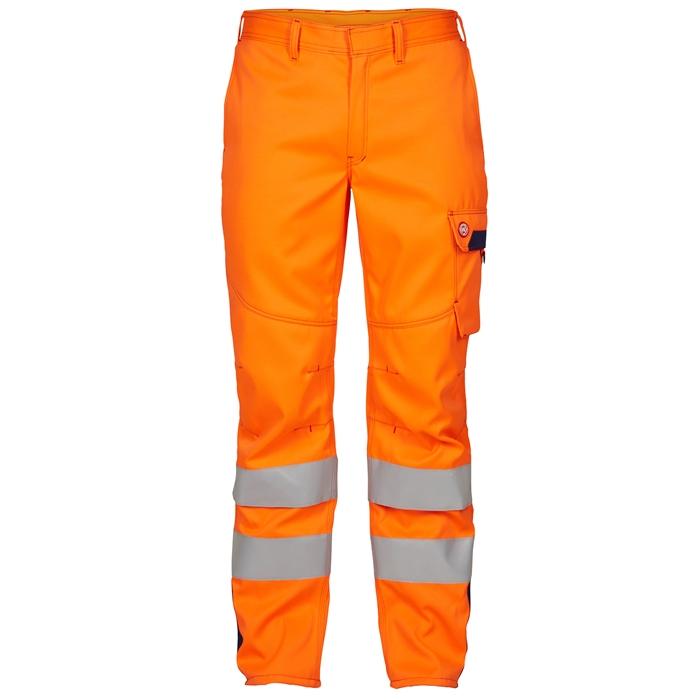 Fe Engel Safety+ Arbejdsbukser - Orange Marine 116 til salg!