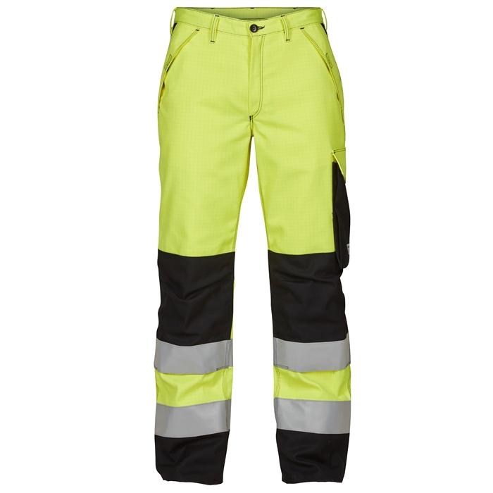 Fe Engel Safety+ Lysbue Bukser - Gul/Sort EN 20471