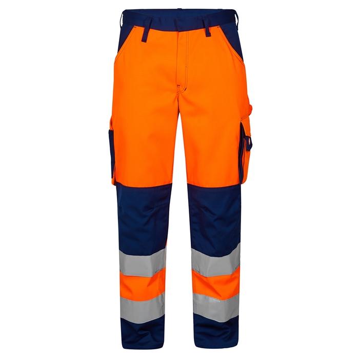 Fe Engel 20471 Arbejdsbukser i Orange Marine – Tilbud!