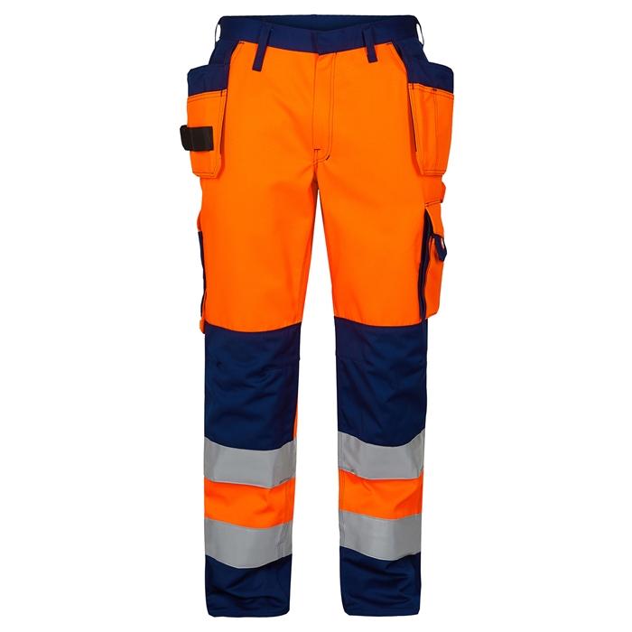 Fe Engel Arbejdsbukser med Hængelommer – Orange Marine