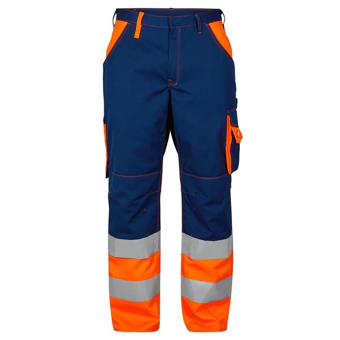 Fe Engel Arbejdsbukser i Marine Orange - Stil og Holdbarhed