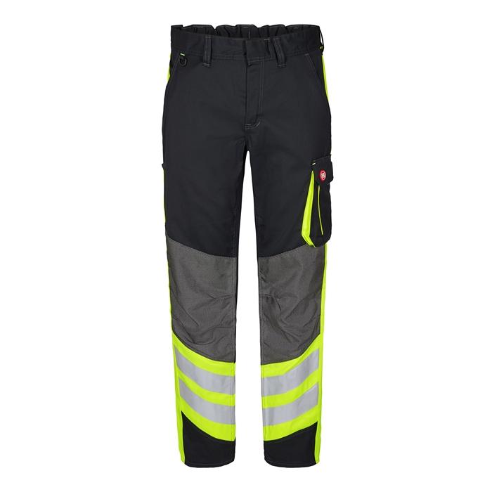 Fe Engel Cargo Bukser – Sort/Gul Arbejdsbukser på tilbud