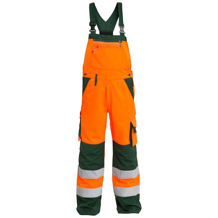 Fe Engel 20471 Fluorescerende Overall i Orange og Grøn