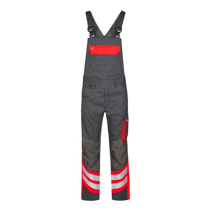 Fe Engel Cargo Overalls i Grå/Rød - Fantastisk tilbud!