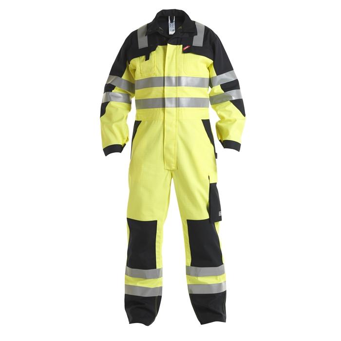 Fe Engel Safety+ Kedeldragt - Gul og Sort, Sikkerhedstøj
