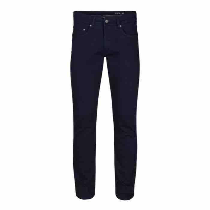 Super Stretch Jeans fra Sunwill - Mørkeblå Fitted Stil