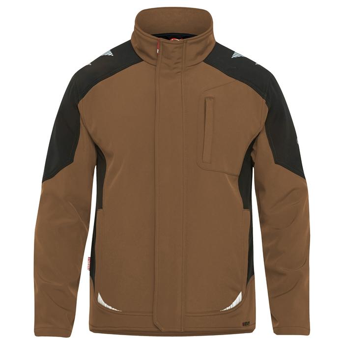 Fe Engel Galaxy Softshelljakke - Toffee Brown/Antrazitgrå