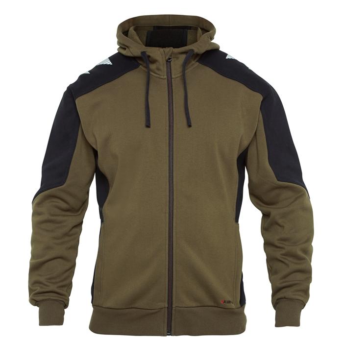 Fe Engel Galaxy Sweatcardigan - Mørkegrøn Hættetrøje Tilbud!