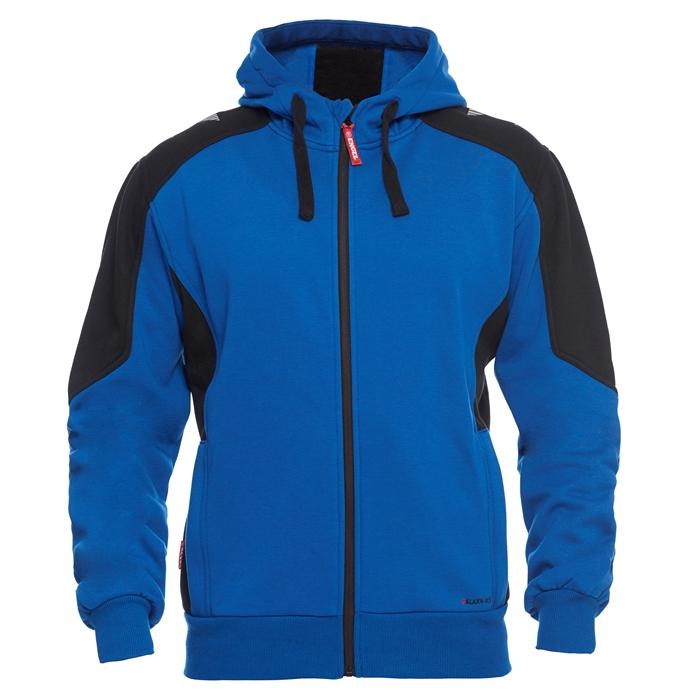 Fe Engel Galaxy Sweatcardigan - Surfer Blue Hættetrøje