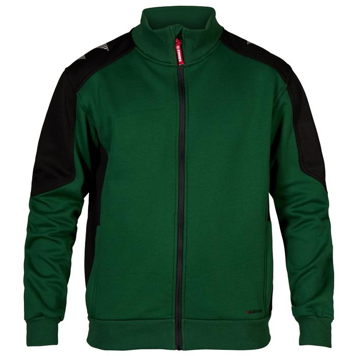 Fe Engel Galaxy Sweatcardigan – Grøn og Sort Mærkeudsalg