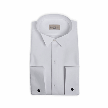 Bosweel Hvid Kjole Skjorte - Elegant Stil og Hurtig Levering