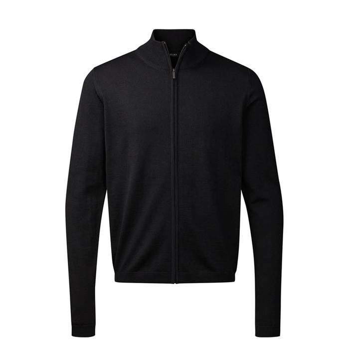 Zip Cardigan i Sort fra Belika – Fantastisk tilbud!