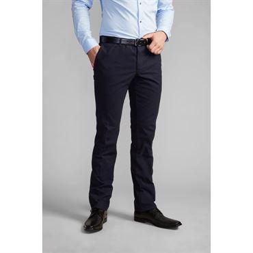 Sunwill Navy Chinos - Kort Model med Elegant Pasform
