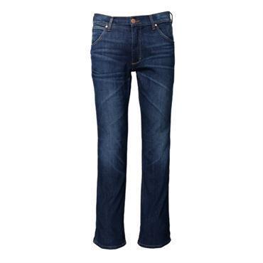 Wrangler Greensboro Stretch Jeans – Blå Regular Fit