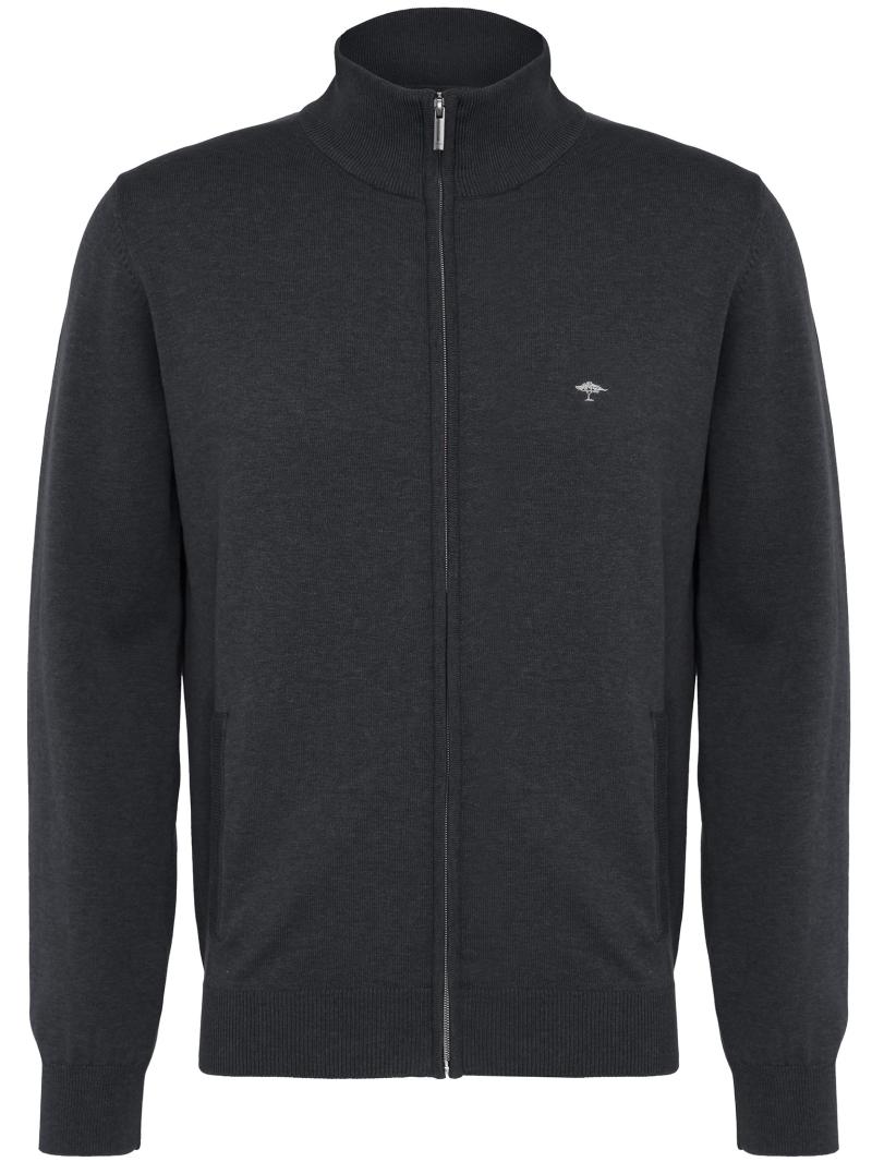 Fynch Hatton Cardigan i Charcoal - Elegant og komfortabel!