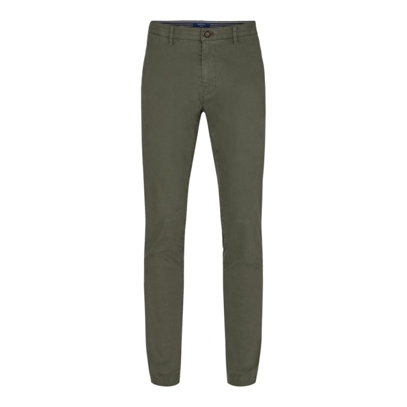 Ekstremt Fleksible Bukser fra Sunwill – Grøn Slim Fit