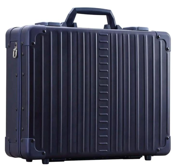 Aleon 17" Aluminium Attaché Kuffert - Professionel Blå