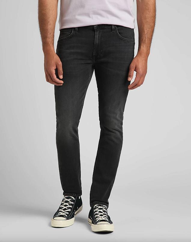 Lee Luke Slim Fit Jeans i Grå – Hurtig Levering!