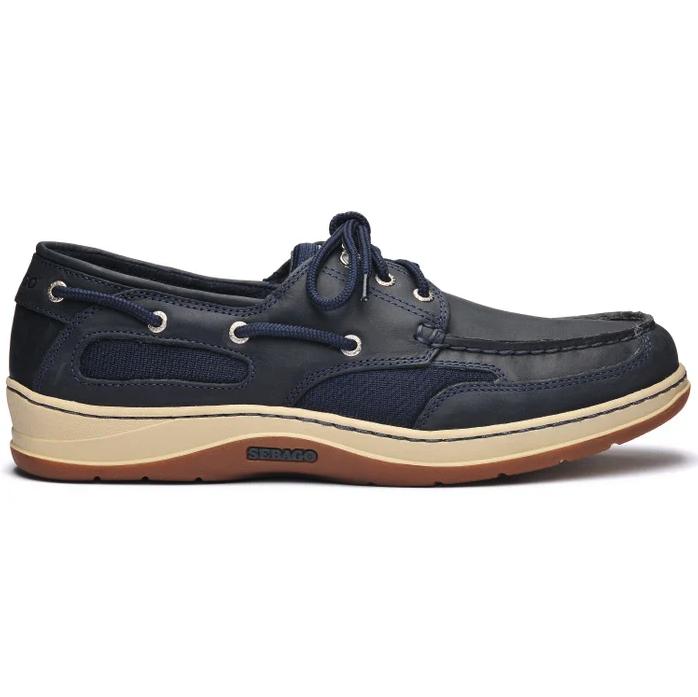 Sebago Cloverhitch II Voksede Sejlersko – Navy Tilbud!