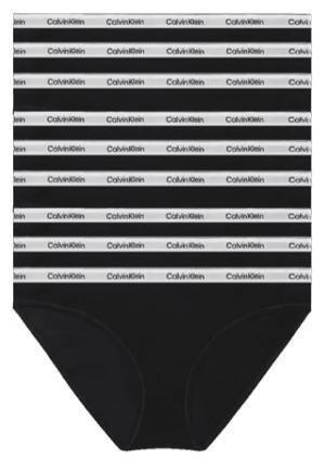 9-Pak Bikinier i Sort fra Calvin Klein – Komfort og Kvalitet