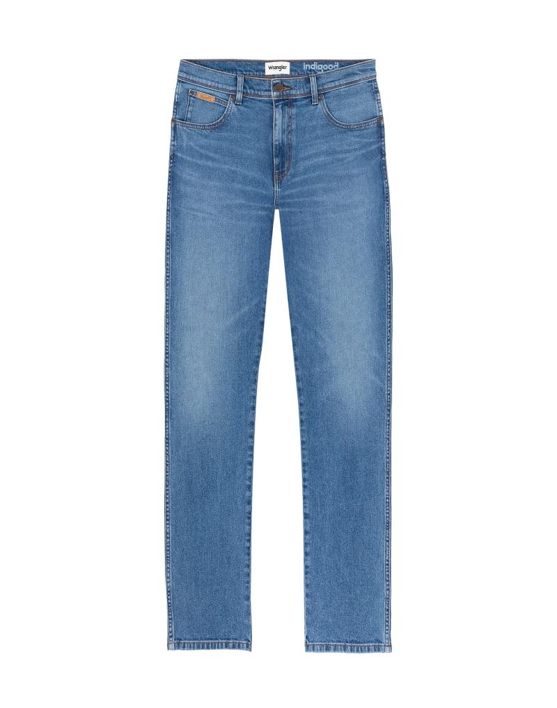 Wrangler Texas Slim Stretch Jeans – Slidte blå til mænd