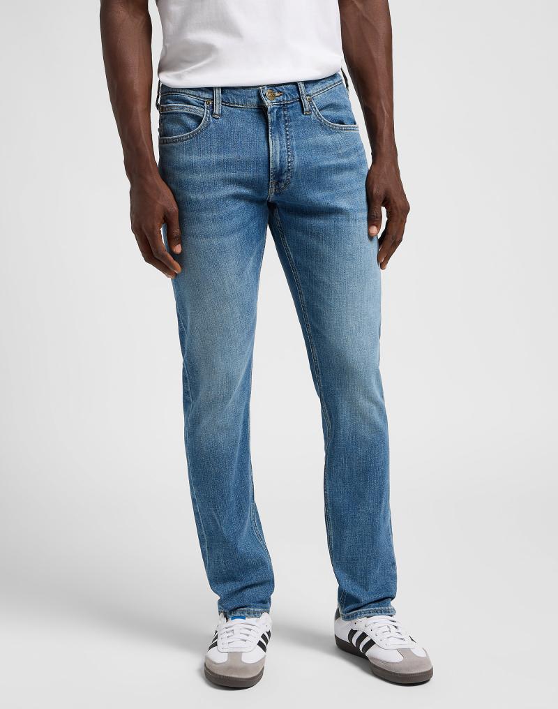 Lee Luke Slim Fit Jeans - Lys Blå - Hurtig Levering!