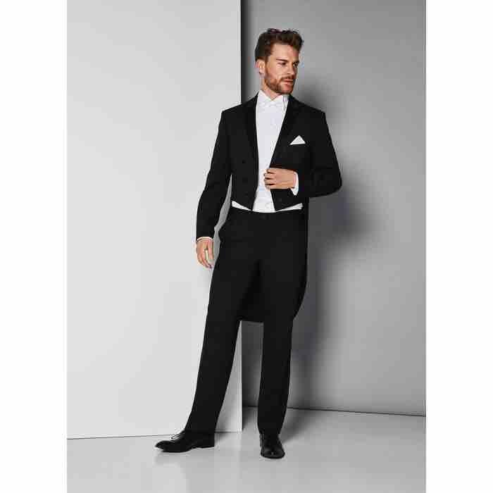 Elegant kjole med hvid jakke fra Sunwill - Black Friday tilbud!