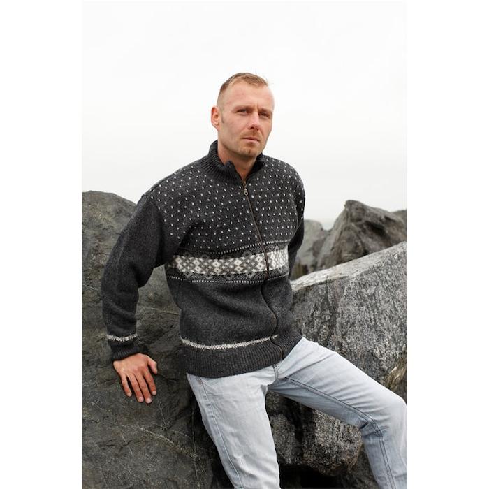Vindstopper Cardigan til Mænd – Stilfuld og Funktionel