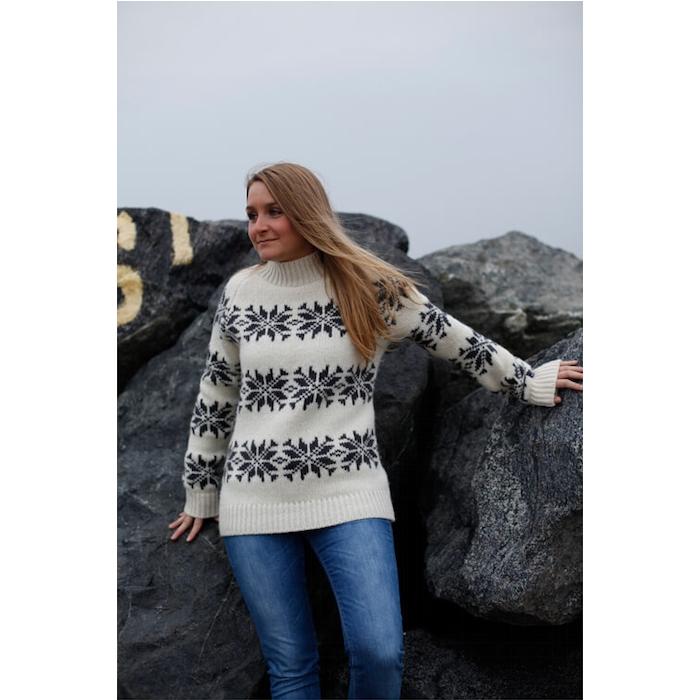 Islandsk Sweater fra Wool Of Scandinavia