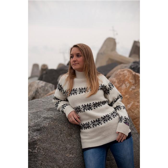 Islandske Strik Sweater til Kvinder - Kvalitet og Stil