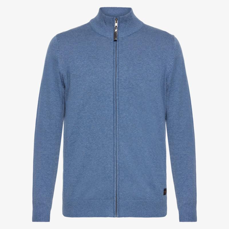 Cardigan Kean Bluefin – Økologisk Bomuld til Stilfulde Looks