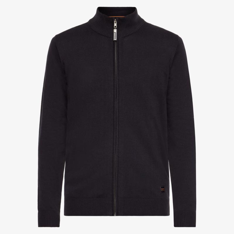 Rummelig cardigan Kean i sort fra Signal – Hurtig levering!