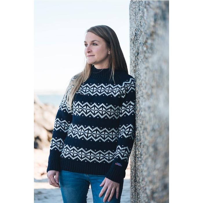 Islandske Uld Sweater - Kvalitet og Stil til Dit Look