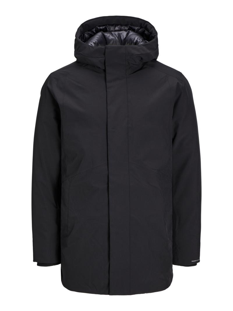 Jack & Jones Sort Parka Jakke - Hurtig Levering!