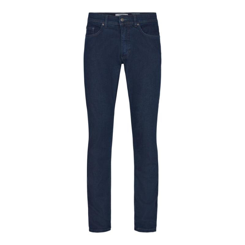 Super Stretch Mørkeblå Jeans fra Sunwill - Fitted Stil