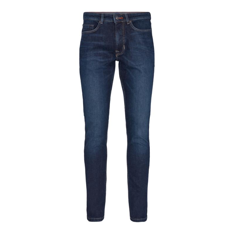 Slim Fit Jeans 585 fra Sunwill - Mørkeblå Kvalitetstilbud