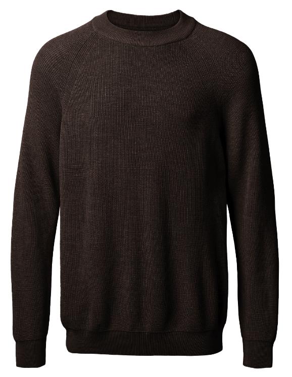 Aalborg Chokoladefarvet Pullover fra Clipper - Hurtig Levering!