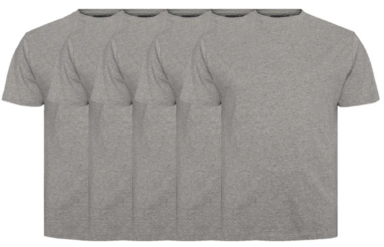 56°4 5 Pack T Shirt 99010 0050 X Large fra North