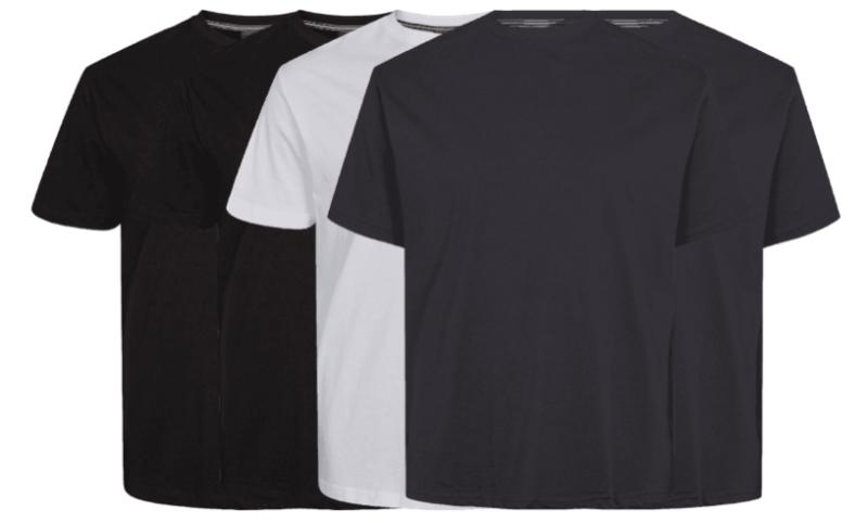 56°4 5-Pak T-Shirts i Mix fra North - Godt Tilbud!