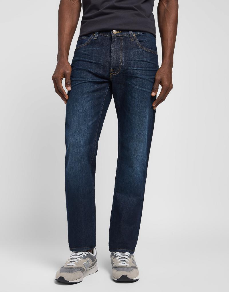 Lee Daren Jeans med Slid - Blå Regular Fit