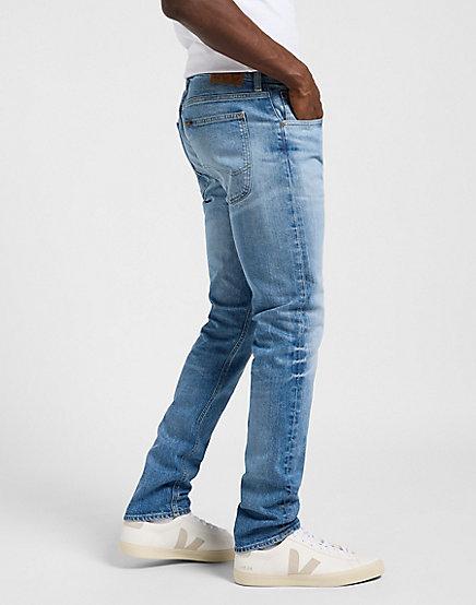 Lee Luke Slim Fit Jeans - Lys Blå - Hurtig Levering!