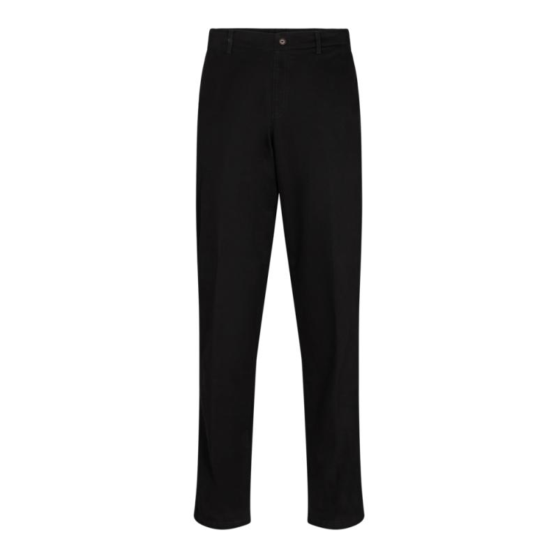 Elegante sorte bukser med elastik fra Inca Pants