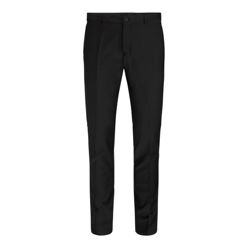 Habit Bukser i Sort - Fitted Fit til Mænd, Hurtig Levering!